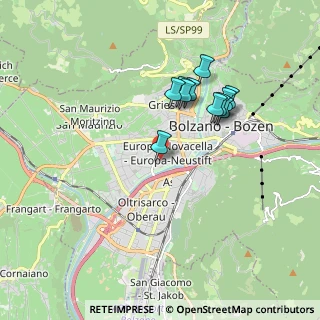 Mappa Passaggio Don Daniele Longhi, 39100 Bolzano BZ, Italia (1.54182)