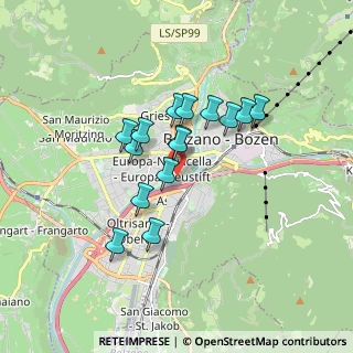 Mappa Via Ada Buffulini, 39100 Bolzano BZ, Italia (1.32267)