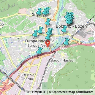 Mappa Via Ada Buffulini, 39100 Bolzano BZ, Italia (1.034)