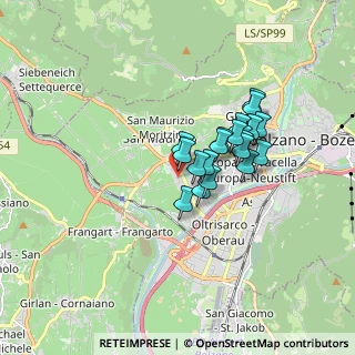 Mappa Viale Wolfgang Amadeus Mozart, 39100 Bolzano BZ, Italia (1.213)