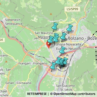 Mappa Viale Wolfgang Amadeus Mozart, 39100 Bolzano BZ, Italia (1.4325)