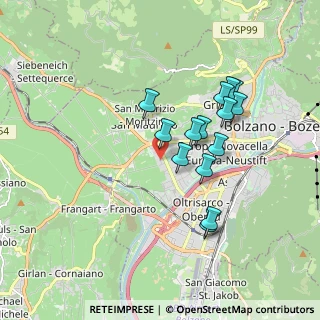 Mappa Viale Wolfgang Amadeus Mozart, 39100 Bolzano BZ, Italia (1.53429)