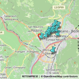 Mappa Via Don Narciso Sordo, 39100 Bolzano BZ, Italia (1.43667)