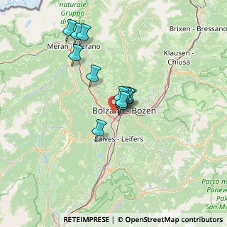 Mappa Viale Wolfgang Amadeus Mozart, 39100 Bolzano BZ, Italia (10.33583)