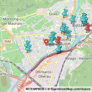 Mappa Via Milano, 39100 Bolzano BZ, Italia (1.1485)