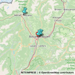 Mappa Via Milano, 39100 Bolzano BZ, Italia (43.16455)