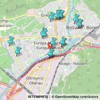 Mappa Piazza Giacomo Matteotti, 39100 Bolzano BZ, Italia (1.00118)
