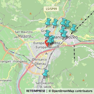 Mappa Piazza Giacomo Matteotti, 39100 Bolzano BZ, Italia (1.60818)