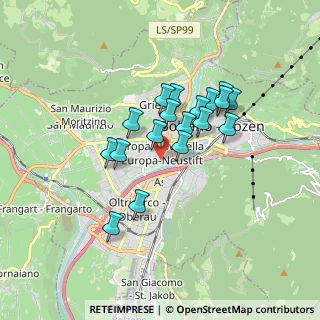 Mappa Piazza Giacomo Matteotti, 39100 Bolzano BZ, Italia (1.34333)