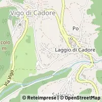 Karte Vigo di Cadore
