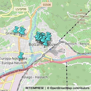 Mappa Galleria Commerciale il Grifone, 39100 Bolzano BZ, Italia (0.4835)