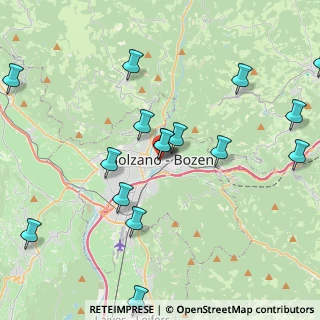 Mappa Vicolo della Parrocchia, 39100 Bolzano BZ, Italia (4.68938)