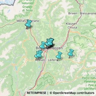 Mappa Vicolo Muri, 39100 Bolzano BZ, Italia (7.35357)