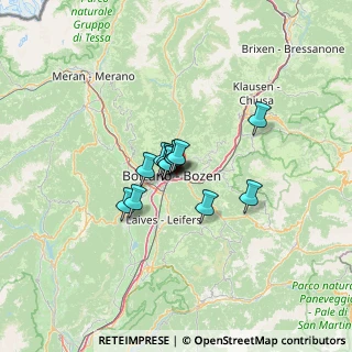 Mappa Via Dolomiti, 39100 Bolzano BZ, Italia (6.87385)