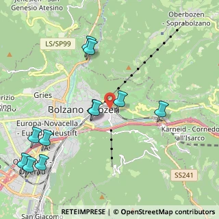 Mappa Via Dolomiti, 39100 Bolzano BZ, Italia (2.42909)