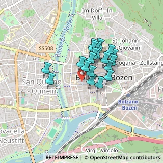 Mappa Via Raffaello Sernesi, 39100 Bolzano BZ, Italia (0.303)