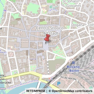 Mappa Piazza Walther, 6/A, 39100 Bolzano, Bolzano (Trentino-Alto Adige)