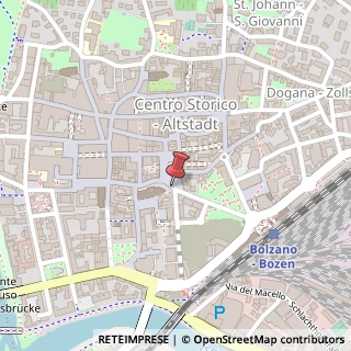 Mappa Piazza della Parrocchia, 31, 39100 Bolzano, Bolzano (Trentino-Alto Adige)