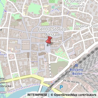 Mappa Via L. Von Comini, 8/1-2, 39100 Bolzano, Bolzano (Trentino-Alto Adige)
