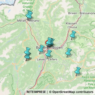 Mappa Viale Duca d'Aosta, 39100 Bolzano BZ, Italia (12.99286)