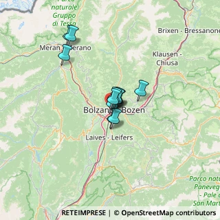 Mappa Viale Duca d'Aosta, 39100 Bolzano BZ, Italia (7.76667)