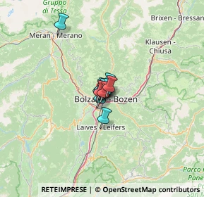 Mappa Vicolo Mendola, 39100 Bolzano BZ, Italia (4.28636)