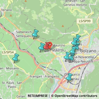 Mappa Via Merano, 39100 Bolzano BZ, Italia (1.95364)