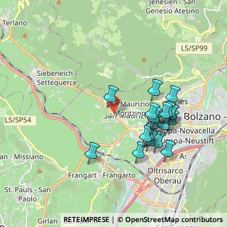 Mappa Via Merano, 39100 Bolzano BZ, Italia (1.7905)