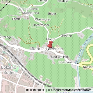 Mappa Via Rencio, 4, 39100 Bolzano, Bolzano (Trentino-Alto Adige)