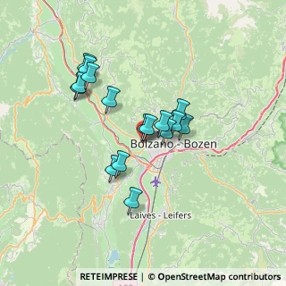 Mappa Via Lorenz Böhler, 39100 Bolzano BZ, Italia (5.6325)