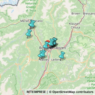 Mappa Via Lorenz Böhler, 39100 Bolzano BZ, Italia (7.56857)