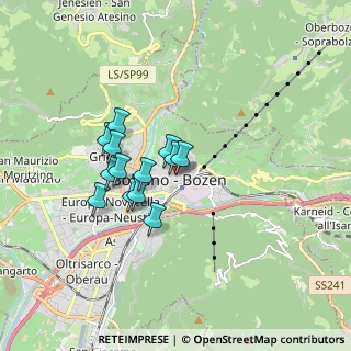 Mappa Via dei Grappoli, 39100 Bolzano BZ, Italia (1.26692)