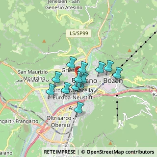 Mappa Via Amba Alagi, 39100 Bolzano BZ, Italia (1.12154)