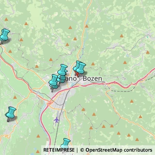 Mappa Vicolo Gumer, 39100 Bolzano BZ, Italia (4.76833)