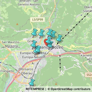 Mappa Via Johann Wolfgang von Goethe, 39100 Bolzano BZ, Italia (1.21273)