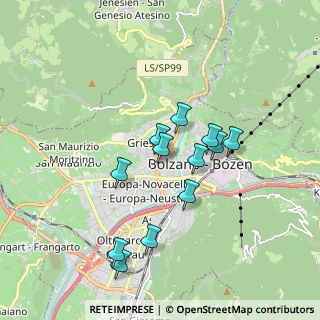 Mappa Via Camillo Zancani, 39100 Bolzano BZ, Italia (1.52667)