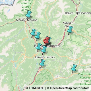 Mappa Via Camillo Zancani, 39100 Bolzano BZ, Italia (11.43154)