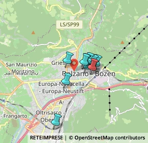 Mappa Via San Quirino, 39100 Bolzano BZ, Italia (0.94091)