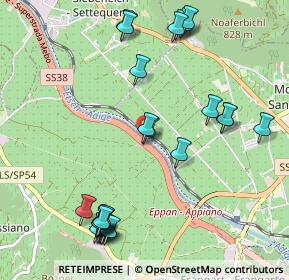 Mappa MeBo SS, 39018 Terlano BZ, Italia (1.20385)