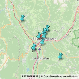 Mappa Via Positano, 39100 Bolzano BZ, Italia (4.74273)