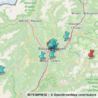 Mappa Via Positano, 39100 Bolzano BZ, Italia (14.33545)