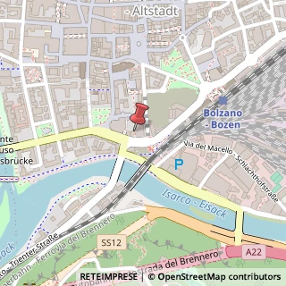 Mappa Pasaggio Duomo, 39100 Bolzano, Bolzano (Trentino-Alto Adige)