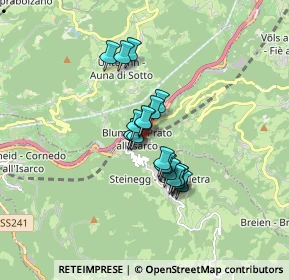 Mappa Breiener Straße, 39054 Renon BZ, Italia (1.0995)