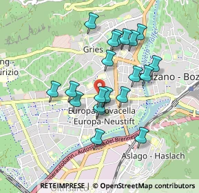 Mappa Via Gaismair Michael, 39100 Bolzano BZ, Italia (0.767)