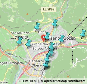 Mappa Via Gaismair Michael, 39100 Bolzano BZ, Italia (1.75286)