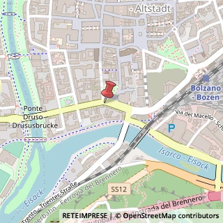 Mappa Piazza Giuseppe Verdi, 28, 39100 Bolzano, Bolzano (Trentino-Alto Adige)