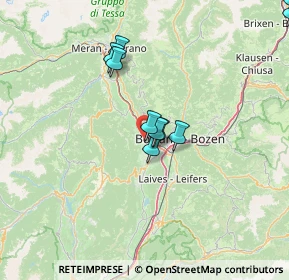 Mappa Strada Riva di Sotto, 39057 Appiano sulla strada del vino BZ, Italia (23.404)