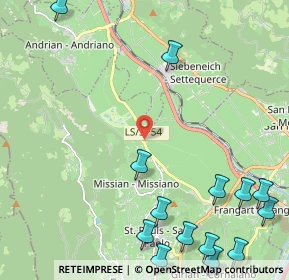 Mappa Strada Riva di Sotto, 39057 Appiano sulla strada del vino BZ, Italia (3.15333)