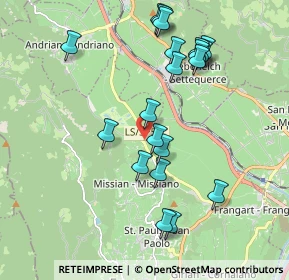 Mappa Strada Riva di Sotto, 39057 Appiano sulla strada del vino BZ, Italia (1.952)