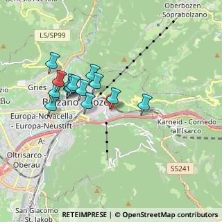 Mappa Via di Mezzo ai Piani, 39100 Laion BZ, Italia (1.57786)